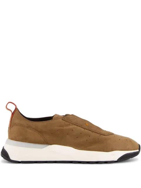 leather sneakers by SANTONI