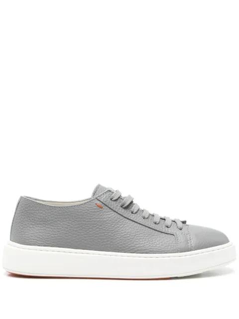 leather sneakers by SANTONI
