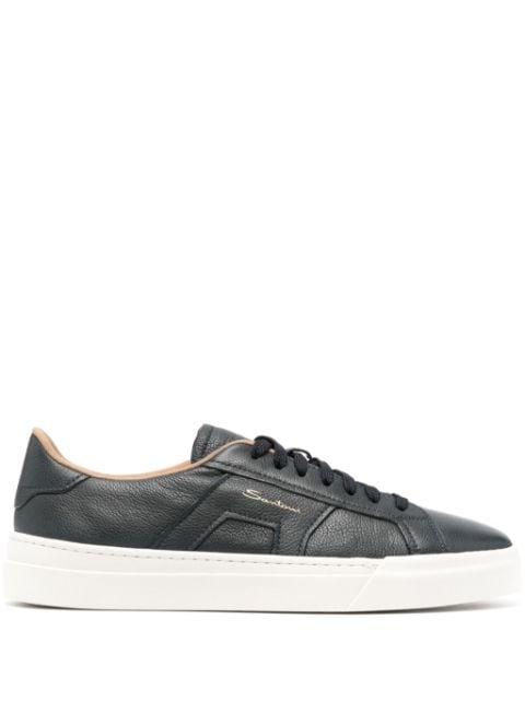 leather sneakers by SANTONI