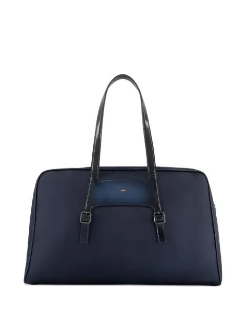 leather tote bag by SANTONI