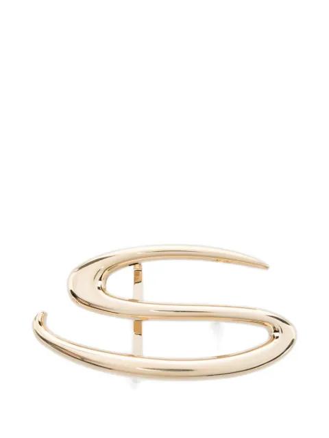 logo belt buckle by SANTONI
