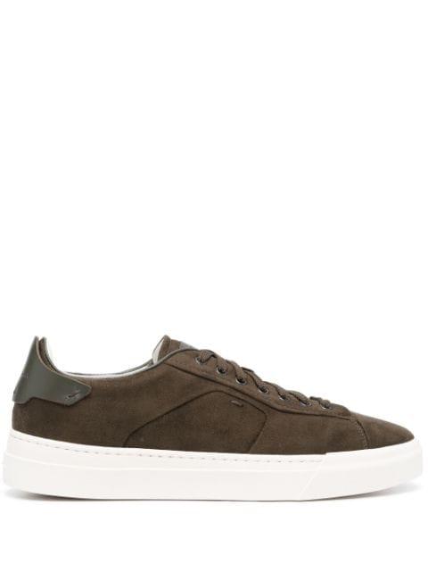 low-top suede sneakers by SANTONI