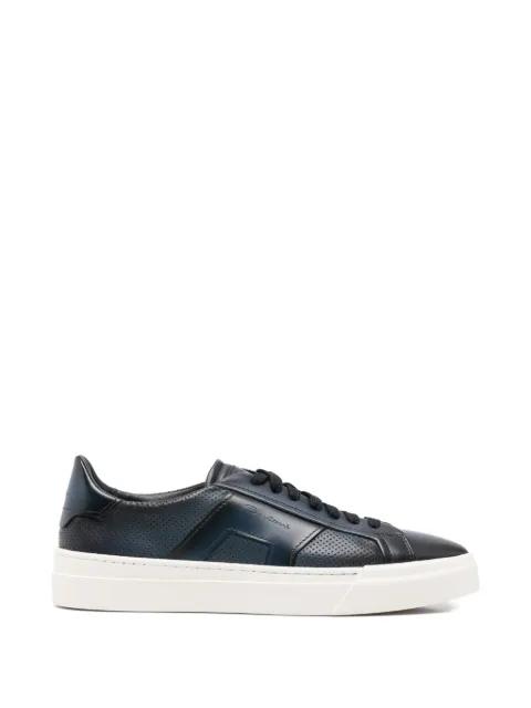 perforated leather sneakers by SANTONI