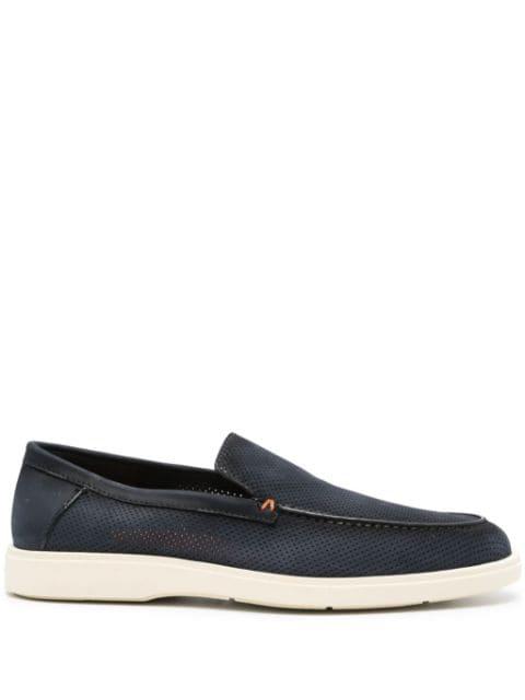 perforated loafers by SANTONI