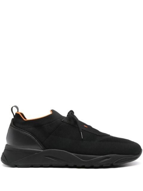 stretch knit sneakers by SANTONI