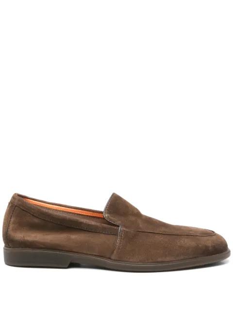 suede loafers by SANTONI