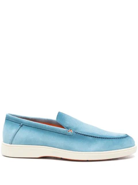 suede loafers by SANTONI