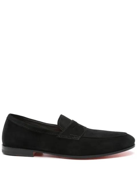 suede loafers by SANTONI