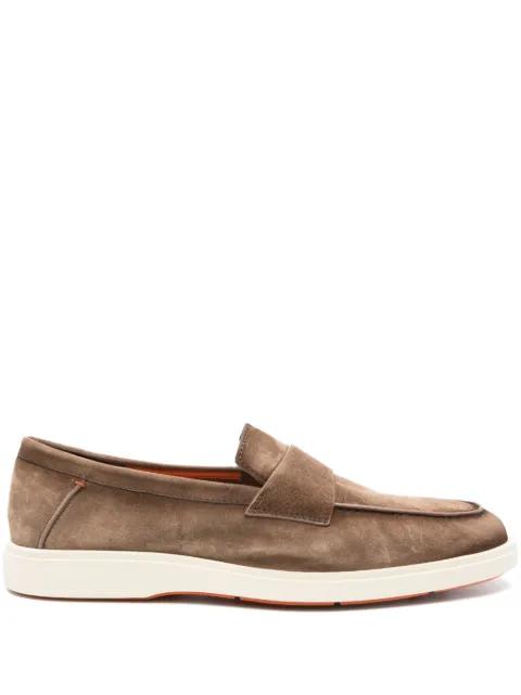 suede loafers by SANTONI