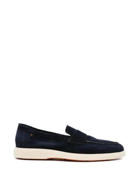 suede loafers by SANTONI