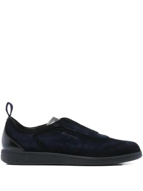 suede slip-on sneakers by SANTONI