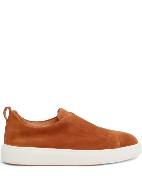 suede sneakers by SANTONI