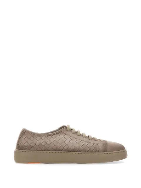 woven sneakers by SANTONI