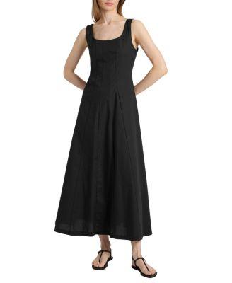 Pagina Sleeveless Maxi Cotton Dress by SANTORELLI
