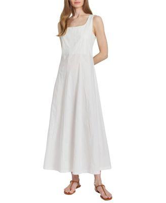 Pagina Sleeveless Maxi Cotton Dress by SANTORELLI