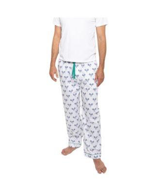 Men's Organic Cotton Poplin Long Pajama Pants by SANT&ABEL
