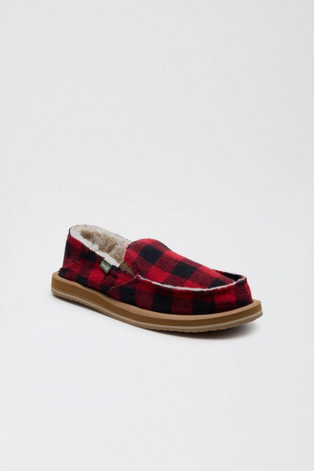 Sanuk Donna Plaid Buffalo Chill Women's Loafers by SANUK