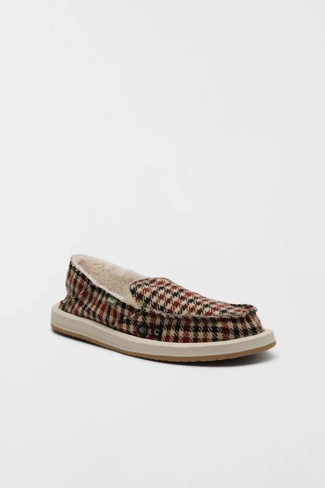 Sanuk Donna Plaid Chill Women's Loafers by SANUK