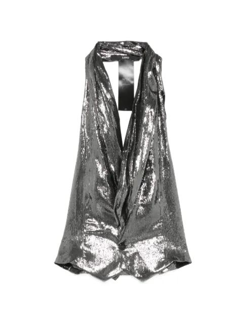 Nº 12F halterneck waistcoat by SAPIO
