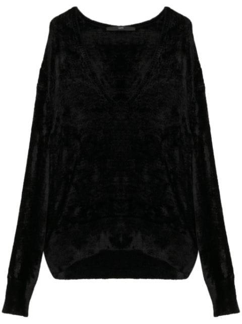 Nº 21 velvet jumper by SAPIO
