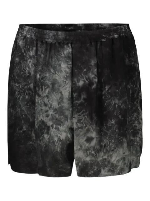N42 tie-dye elasticated shorts by SAPIO