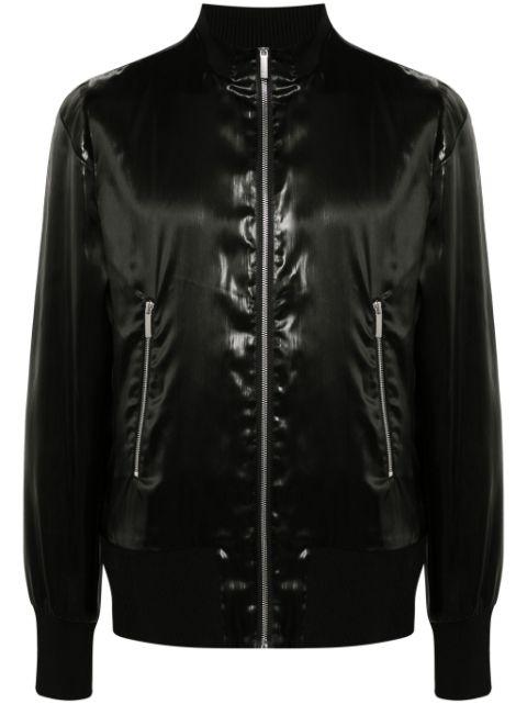 ciré-effect jacket by SAPIO