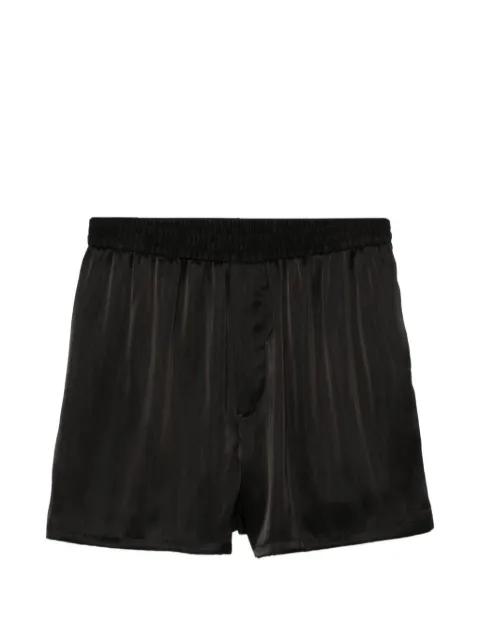 elasticated-waist shorts by SAPIO