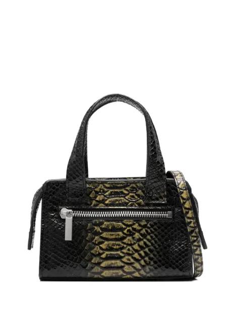 mini Pitone tote bag by SAPIO