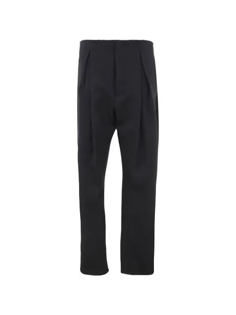 pleat pocket trousers by SAPIO