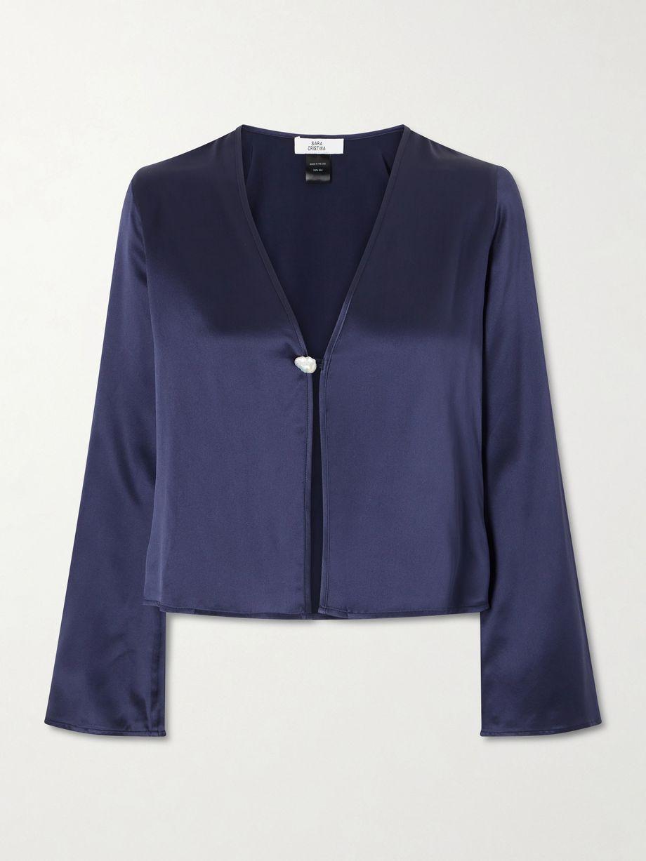 Nerea silk blouse by SARA CRISTINA