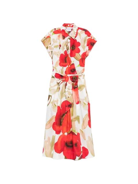 Etrelle floral-print midi dress by SARA ROKA