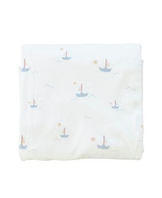 Minky Stretch Luxe Swaddle 47"L x 47"W by SARANONI