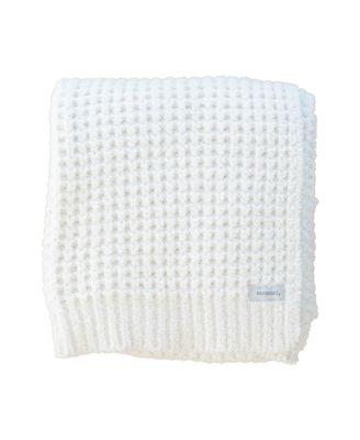 Waffle Knit Toddler Blanket by SARANONI