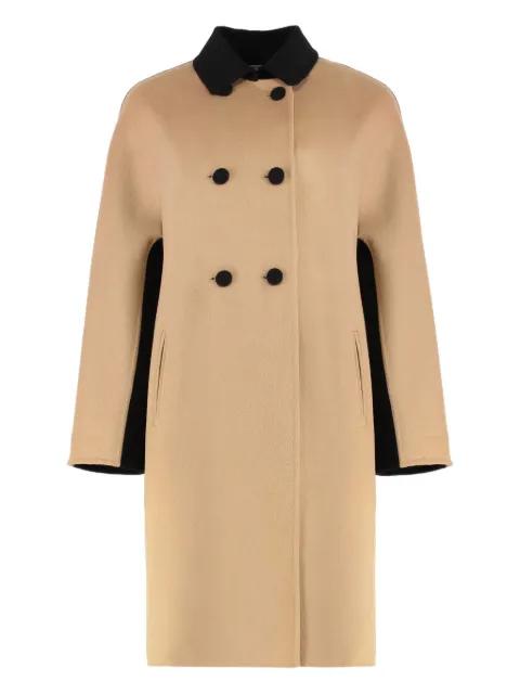 double-breasted coat by SARTORIA MILANESE