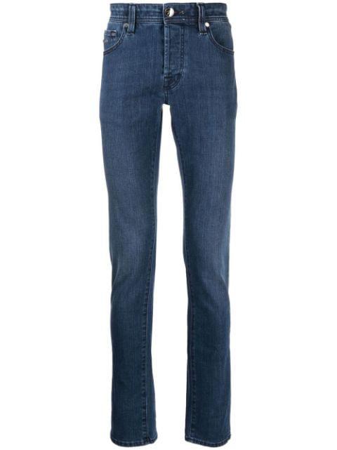 Leonardo mid-rise skinny jeans by SARTORIA TRAMAROSSA