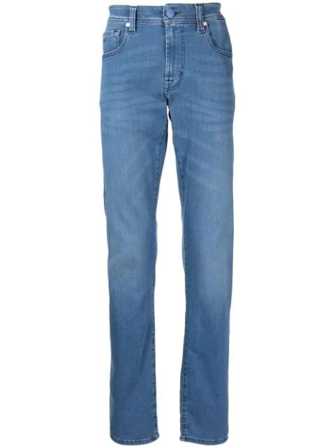 Michelange slim-cut jeans by SARTORIA TRAMAROSSA