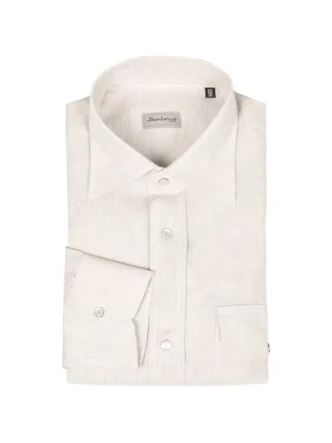 button pocket shirt by SARTORIO NAPOLI