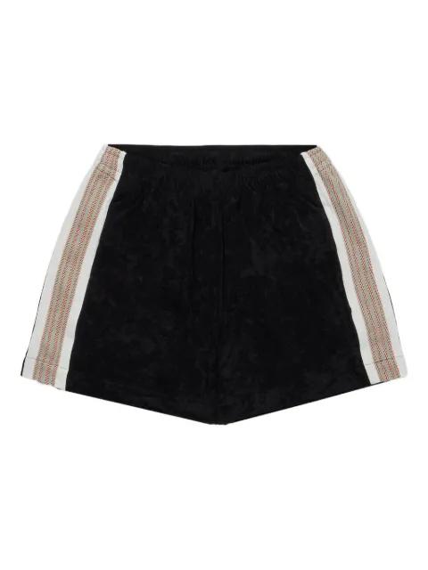 side-stripe shorts by SASQUATCHFABRIX.