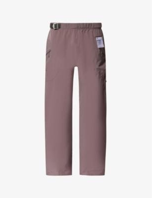 PeaceShell™ tapered-leg stretch-woven trousers by SATISFY
