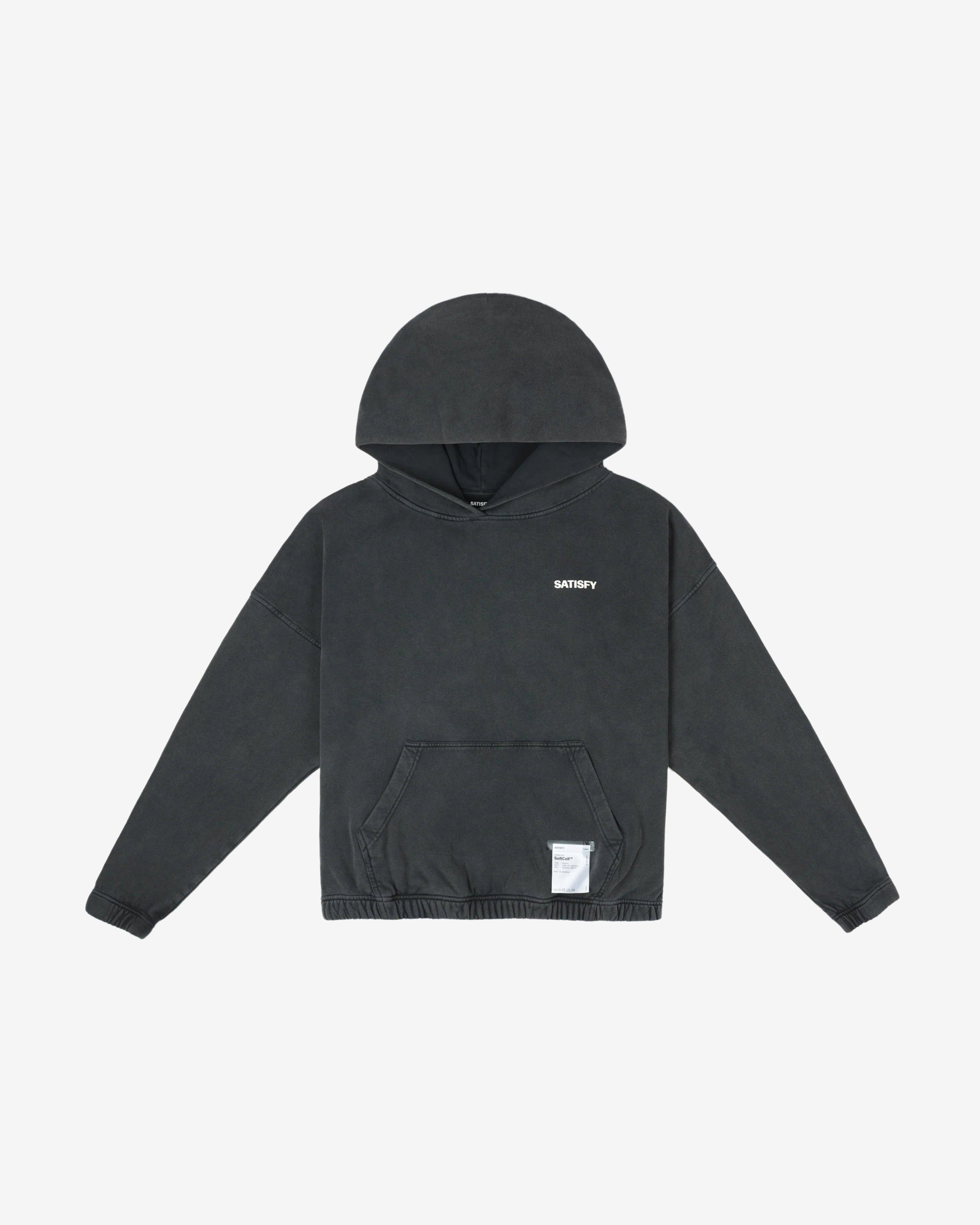Satisfy - Men's SoftCell Hoodie - (Aged Black) by SATISFY