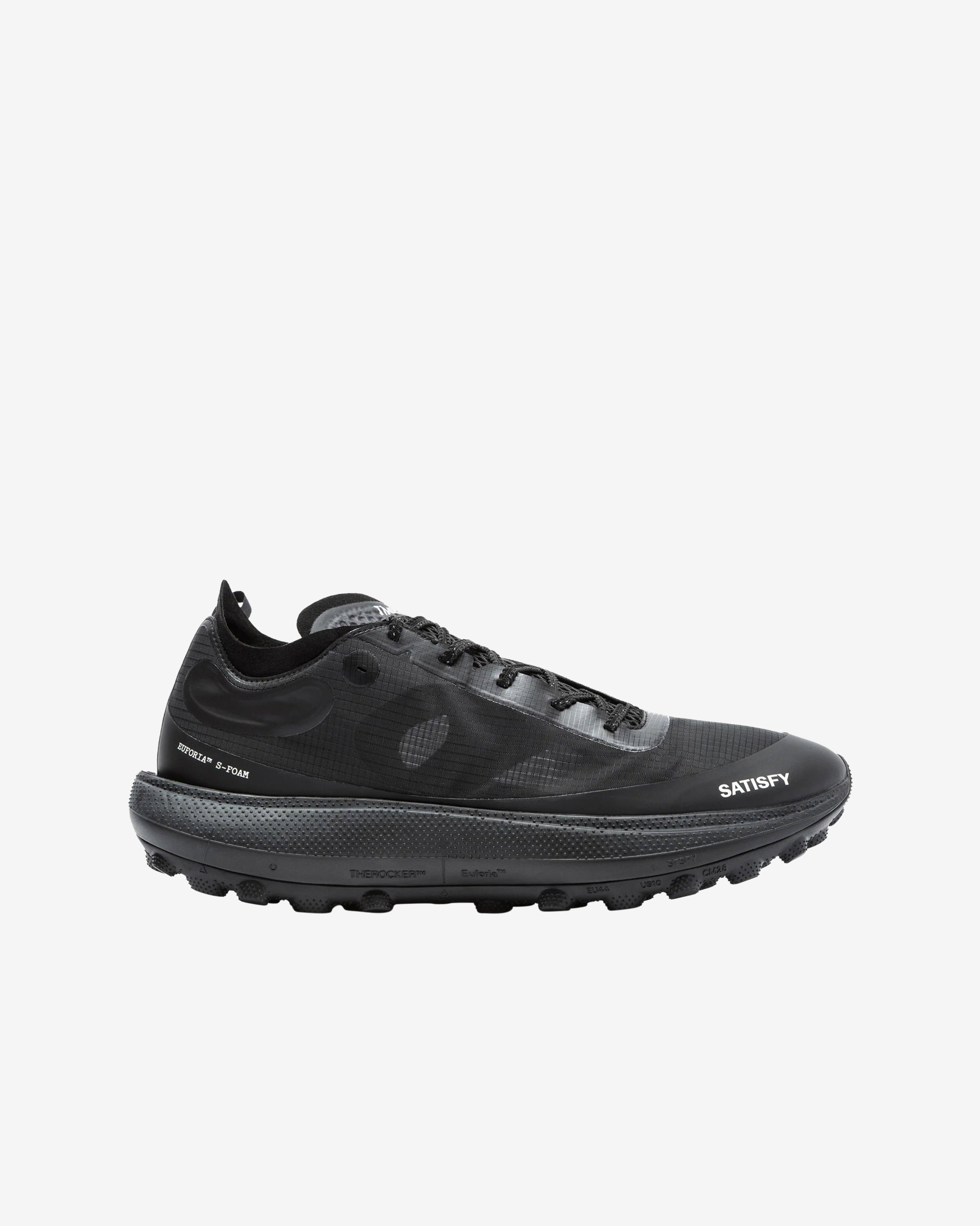 Satisfy - Men's The Rocker Sneakers - (Jet Black) by SATISFY