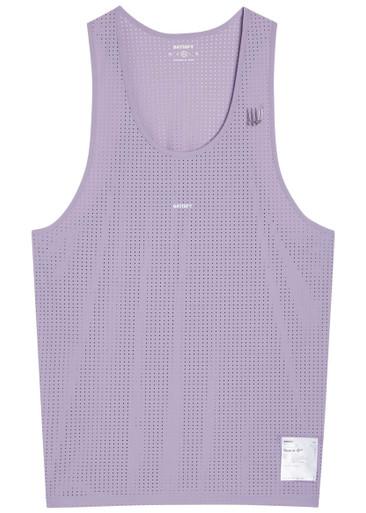 Space-O™ Singlet stretch-jersey running tank top by SATISFY