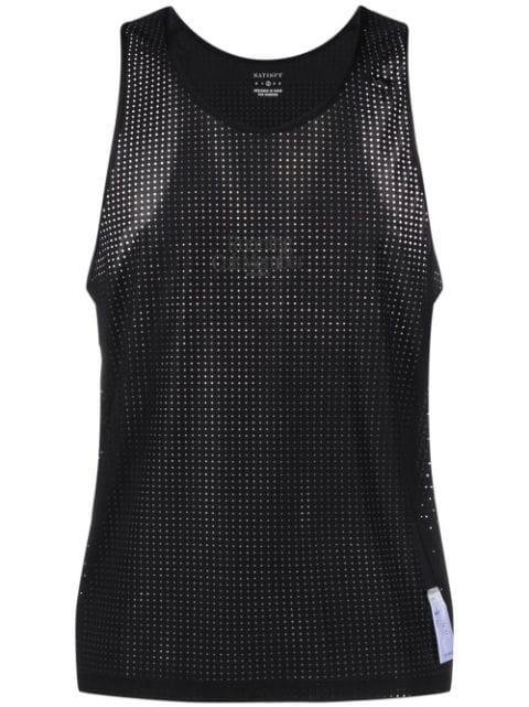 Space-O perforated tank top by SATISFY