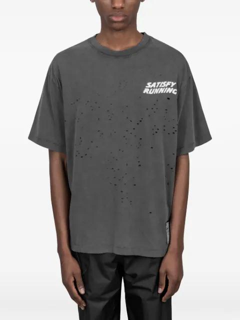distressed T-shirt by SATISFY