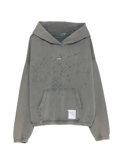 distressed hoodie by SATISFY