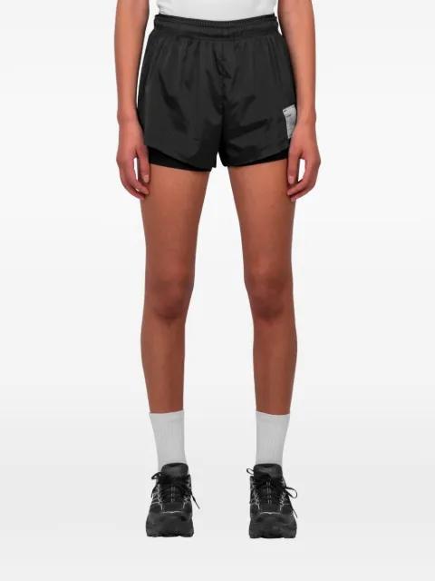 layered-design shorts by SATISFY