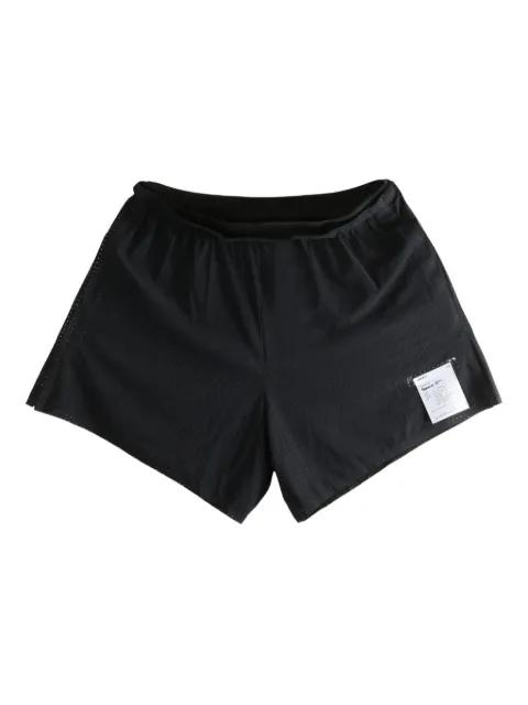 mesh-panel shorts by SATISFY