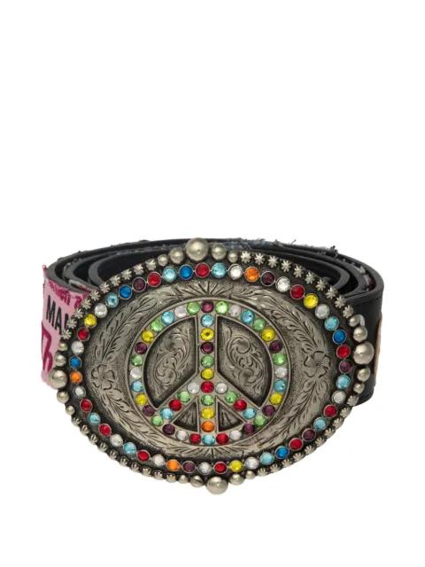 Codex crystal-embellished belt by SATOSHI NAKAMOTO