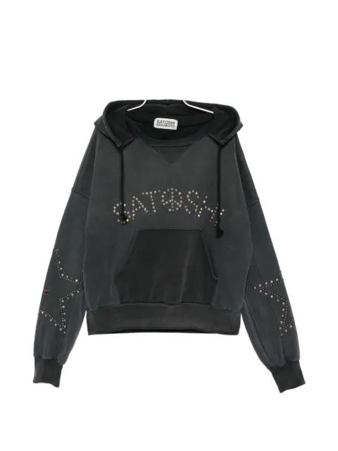 embellished hoodie by SATOSHI NAKAMOTO