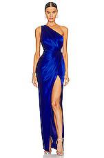 SAU LEE Preston Dress in Royal by SAU LEE